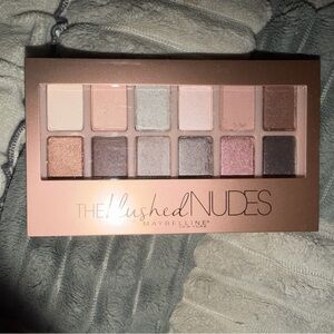 Maybelline Blushed Nudes Palette with Pink and Gray Hues